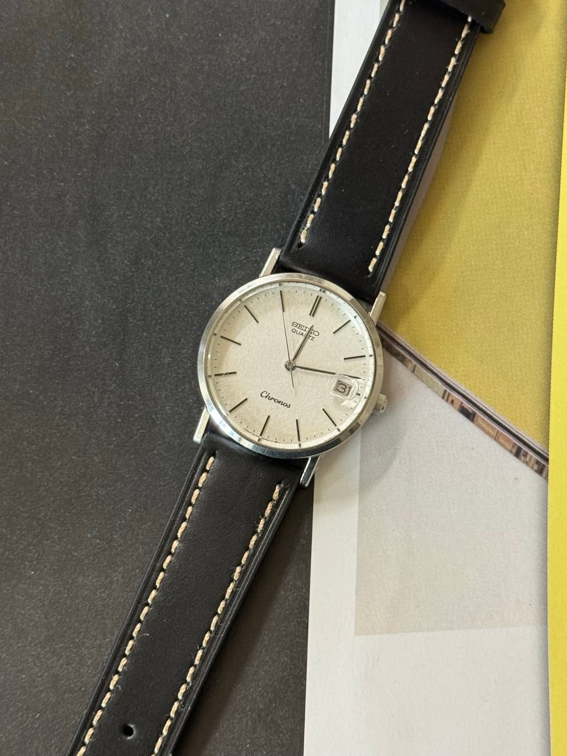 80s Seiko Chronos quartz 상품이미지1