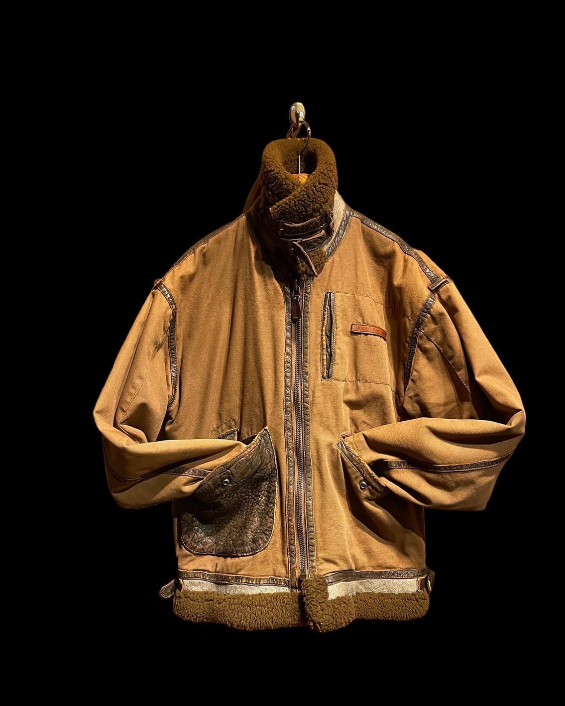 아비렉스 밀리터리 무스탕 자켓 상품이미지4