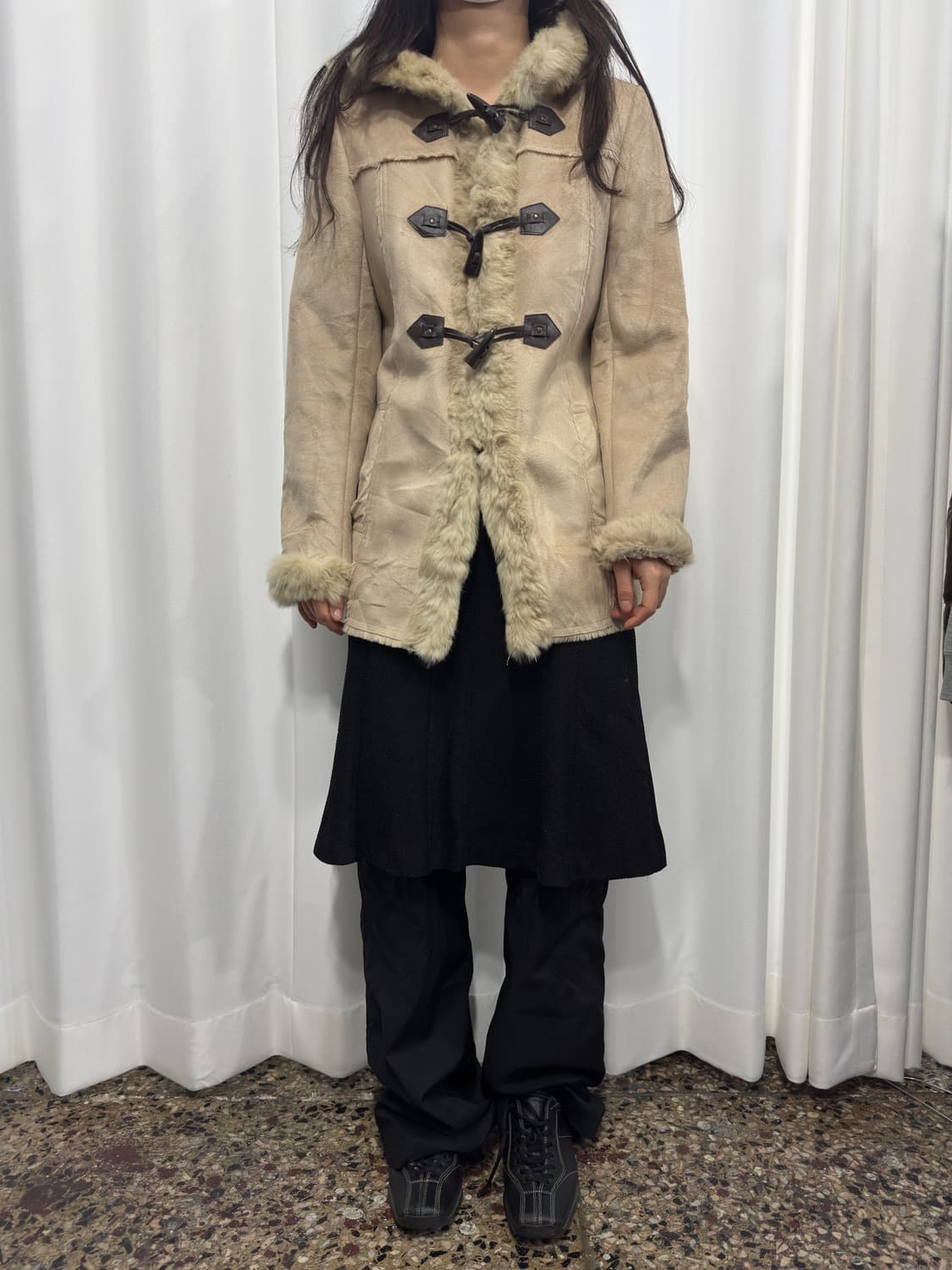 anysis duffle hood coat 상품이미지2