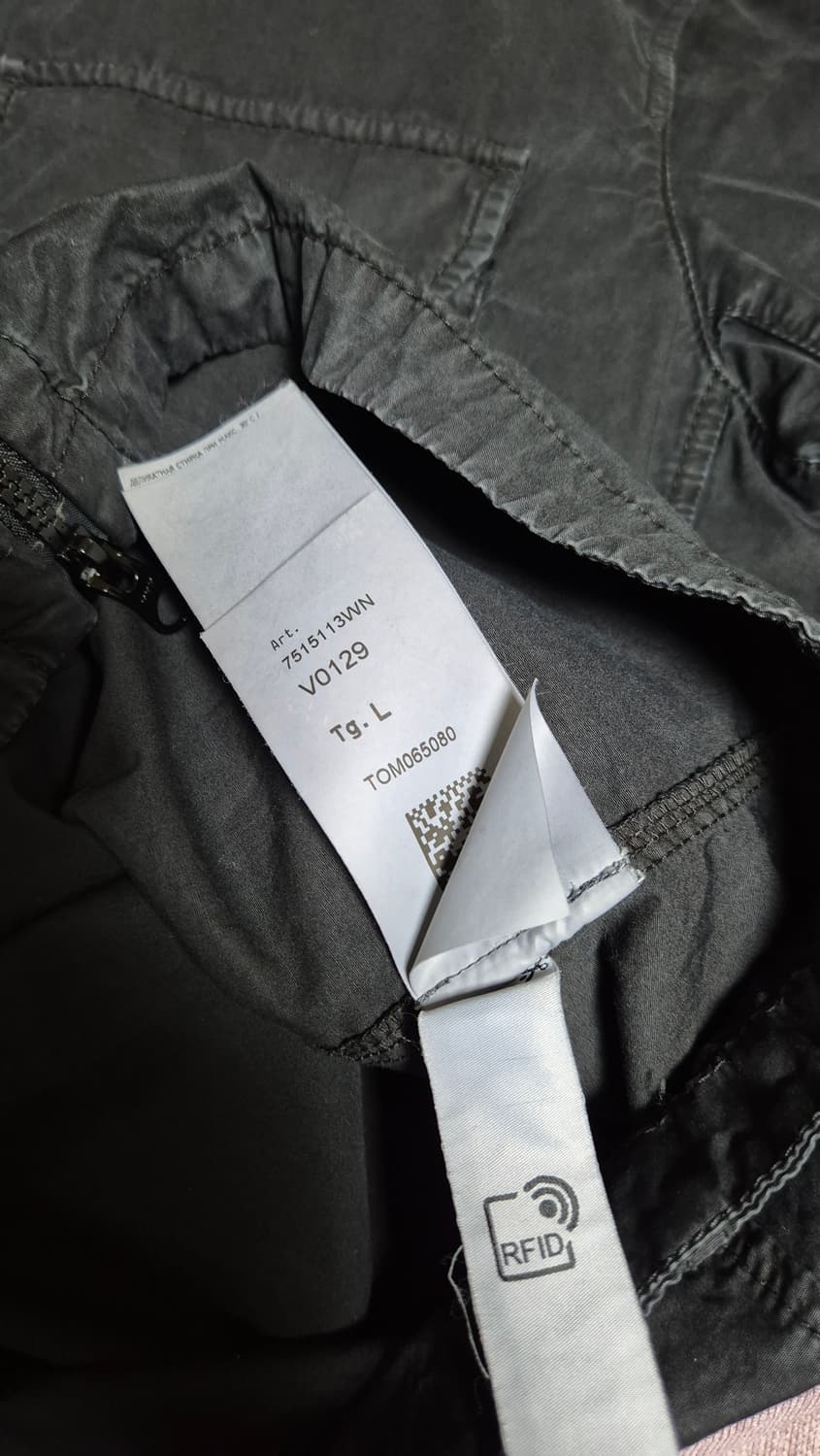 스톤아일랜드 21FW 올드이펙트 오버셔츠 블랙 L 상품이미지7