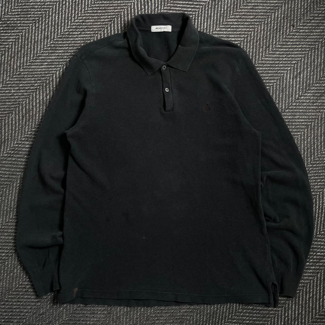 빈폴 자수 로고 그레이 박시핏 롱슬리브o 4944 상품이미지1