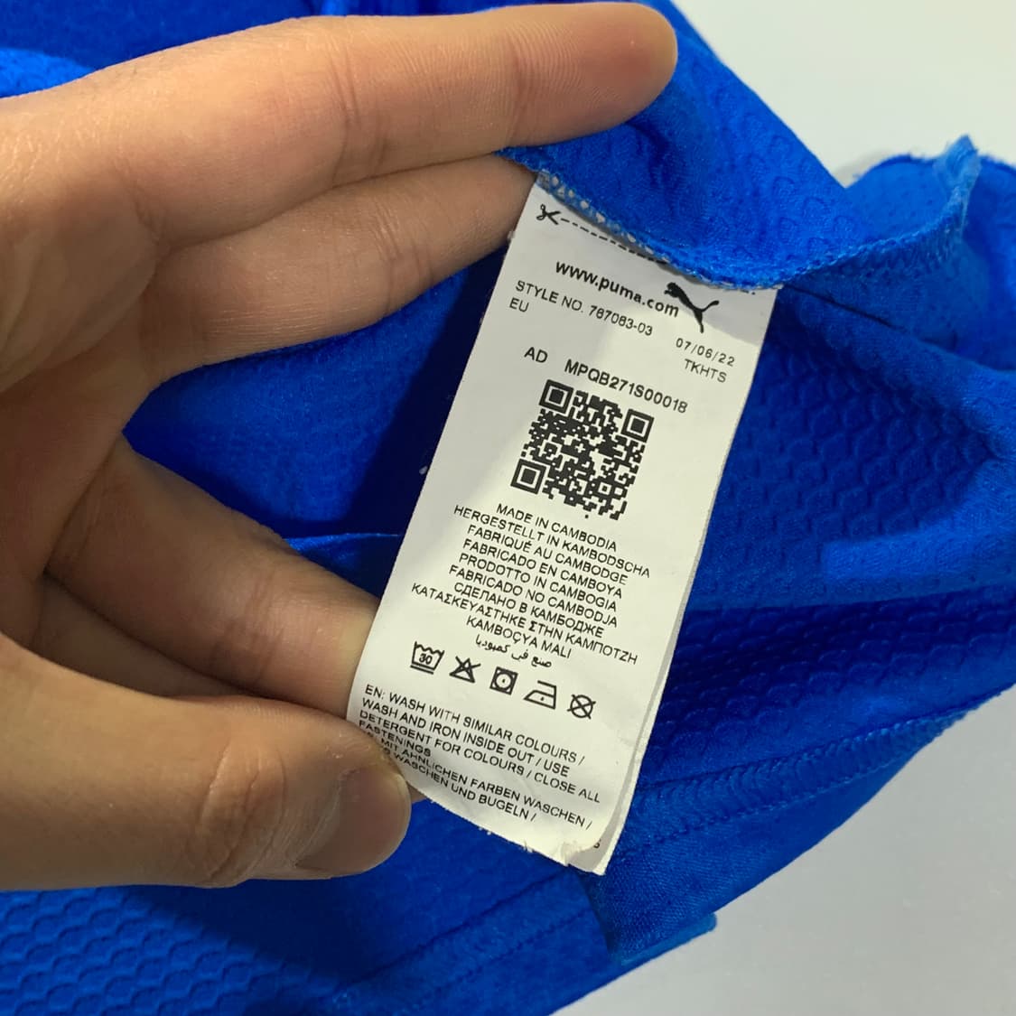 푸마 이탈리아 드릴탑   상품이미지5