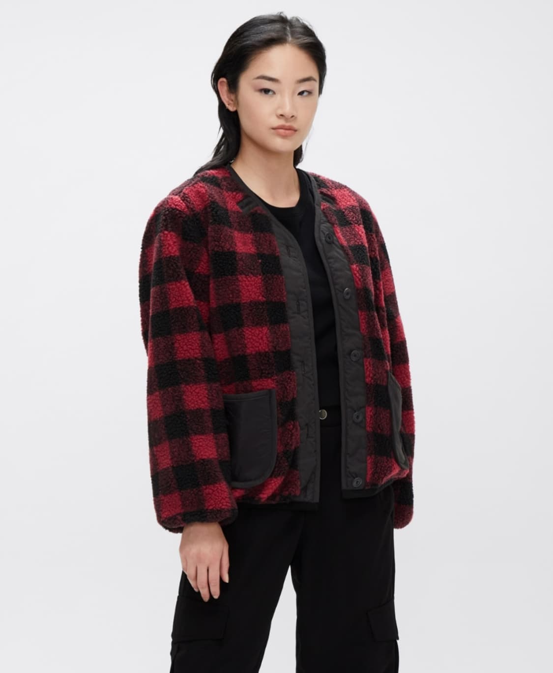 알파인더스트리 셰르파 라이너 Red Plaid
 상품이미지1