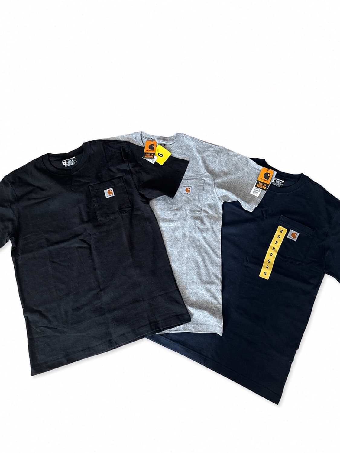 칼하트 루즈 핏 반팔티 (블랙/그레이/네이비) 새상품 상품이미지1
