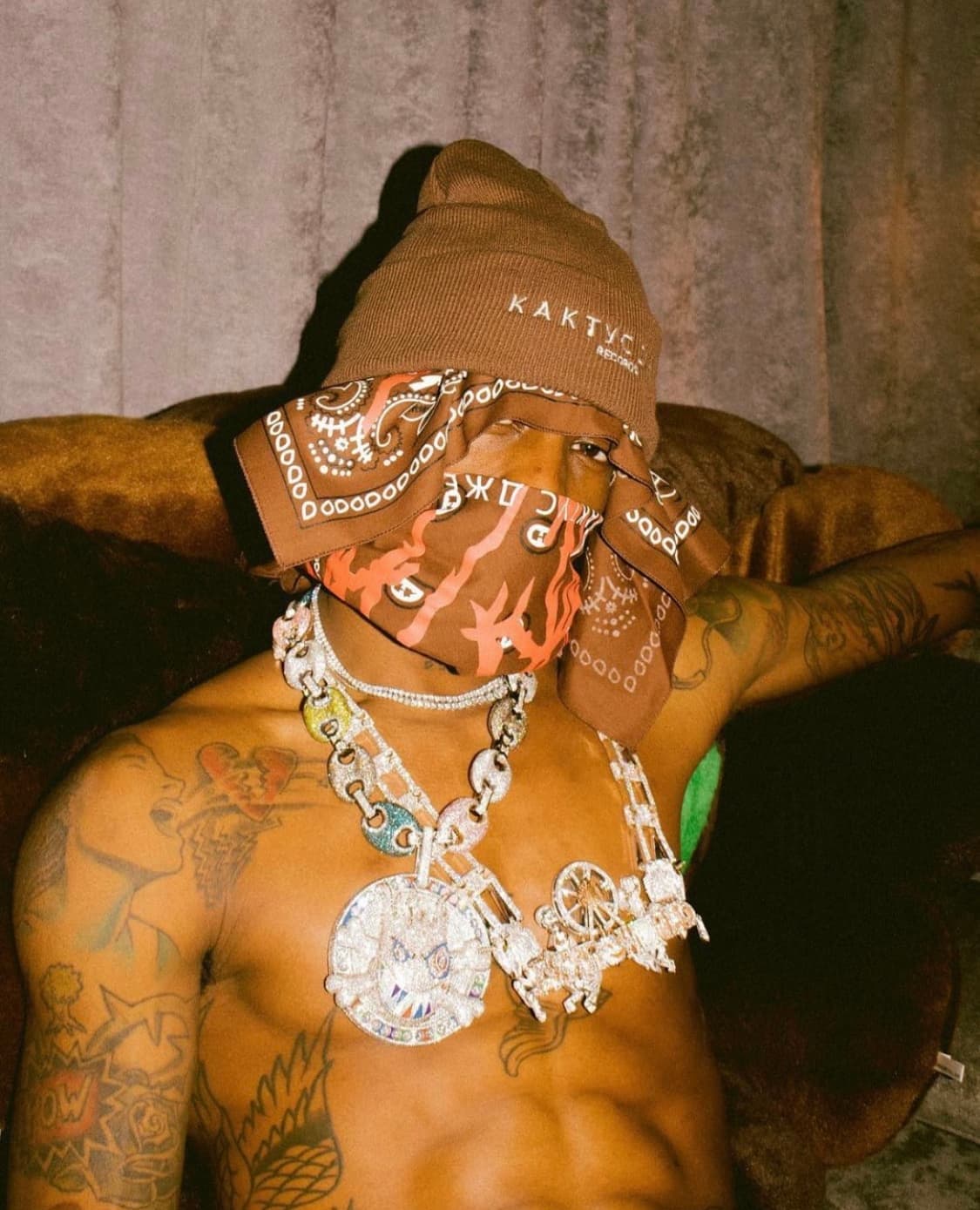 [OS] 트래비스 스캇 캑터스 잭 cactus jack 러시안 비니 상품이미지1