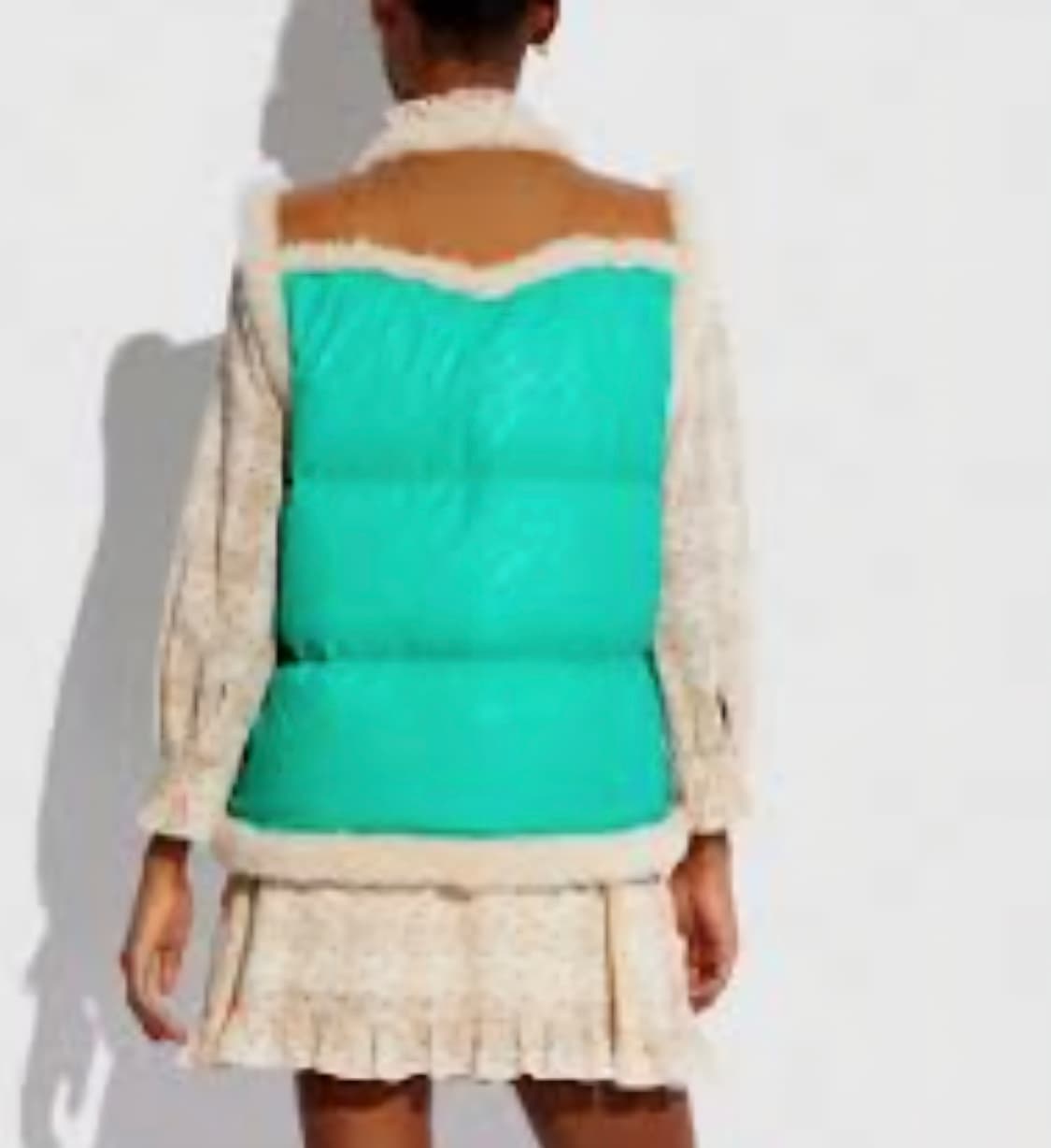 코치 Schott 콜라보 패딩 베스트 (정품) 상품이미지8