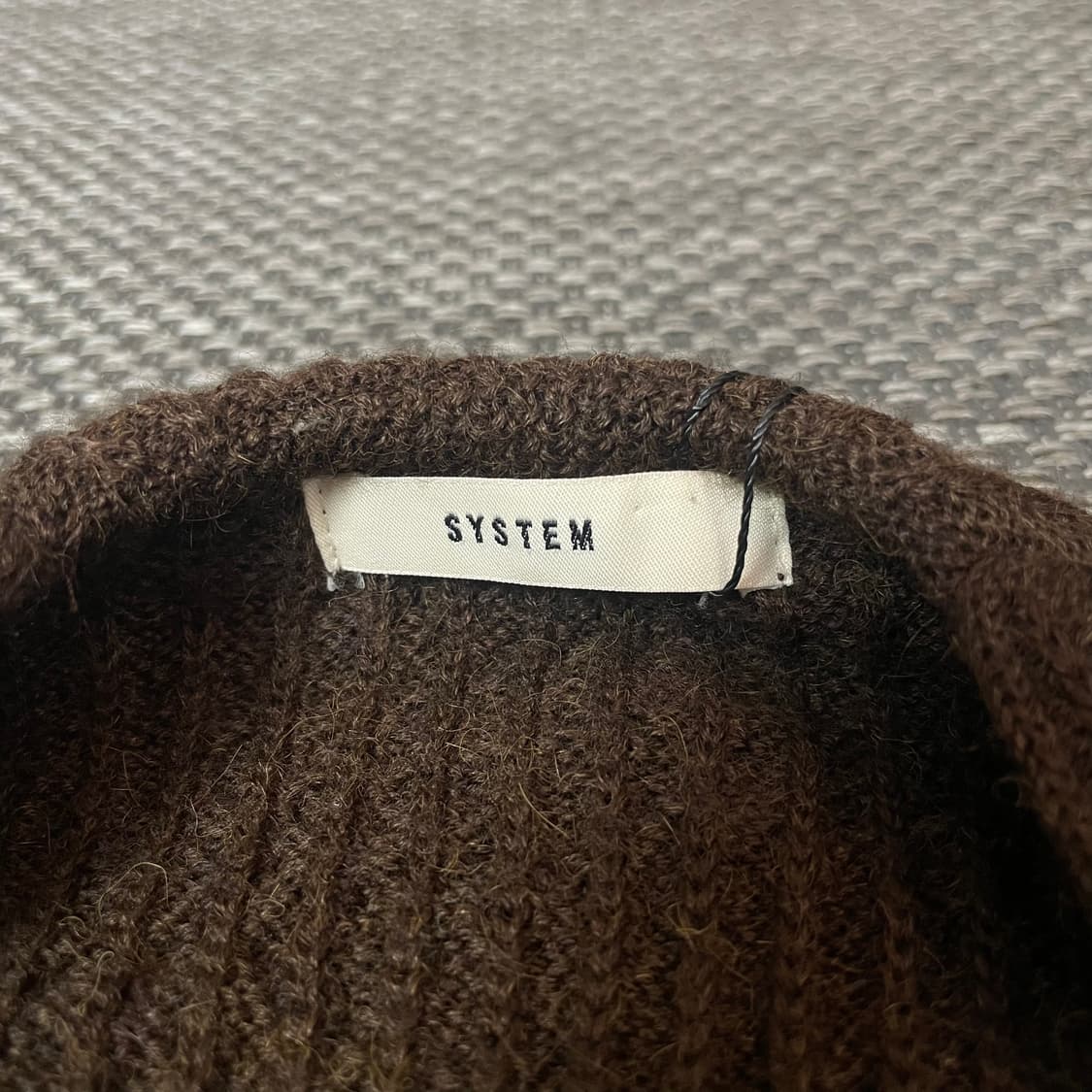 시스템 브라운 가디건 F 상품이미지4