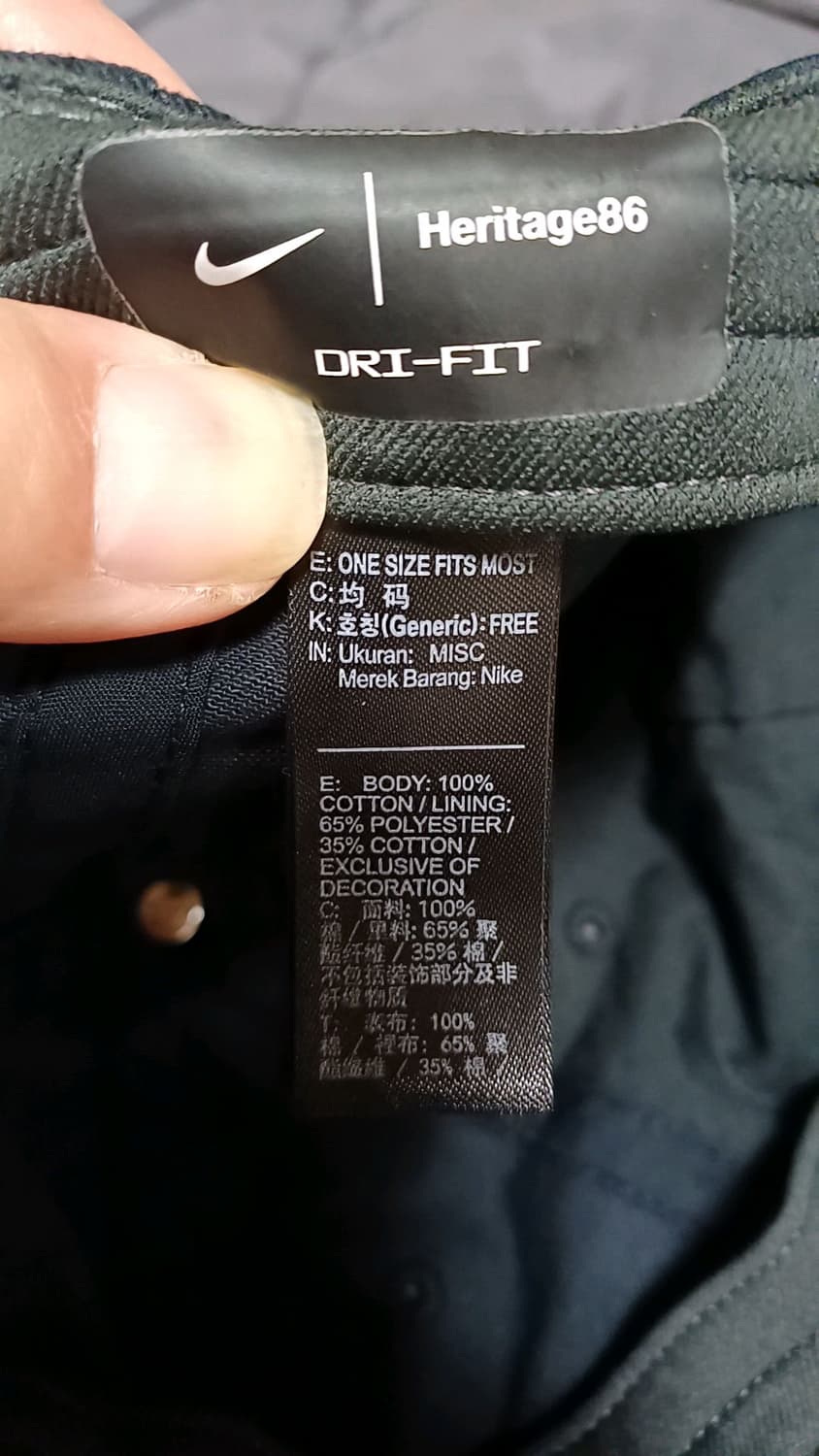 나이키골프 타이거우즈 면모자 Free 상품이미지3