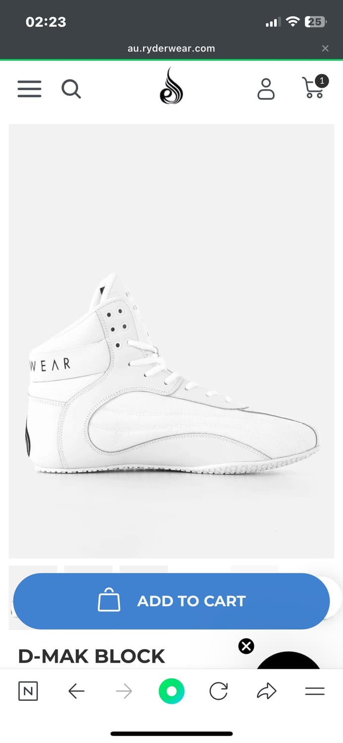 라이더웨어 신발 us8 구매합니다 상품이미지1