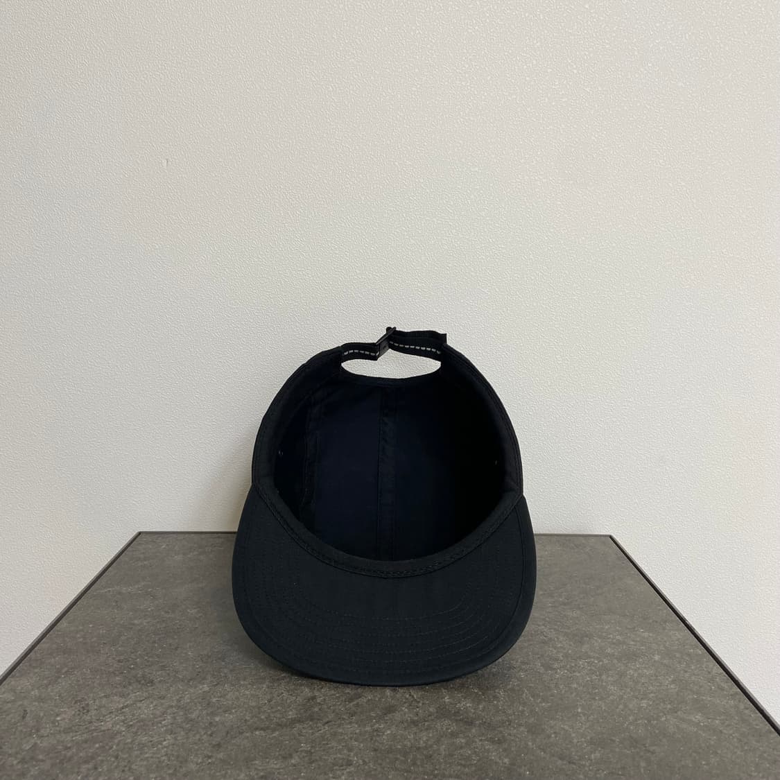(OS) 슈프림 박스로고 캠프캡 모자 러버 로고 블랙 상품이미지5