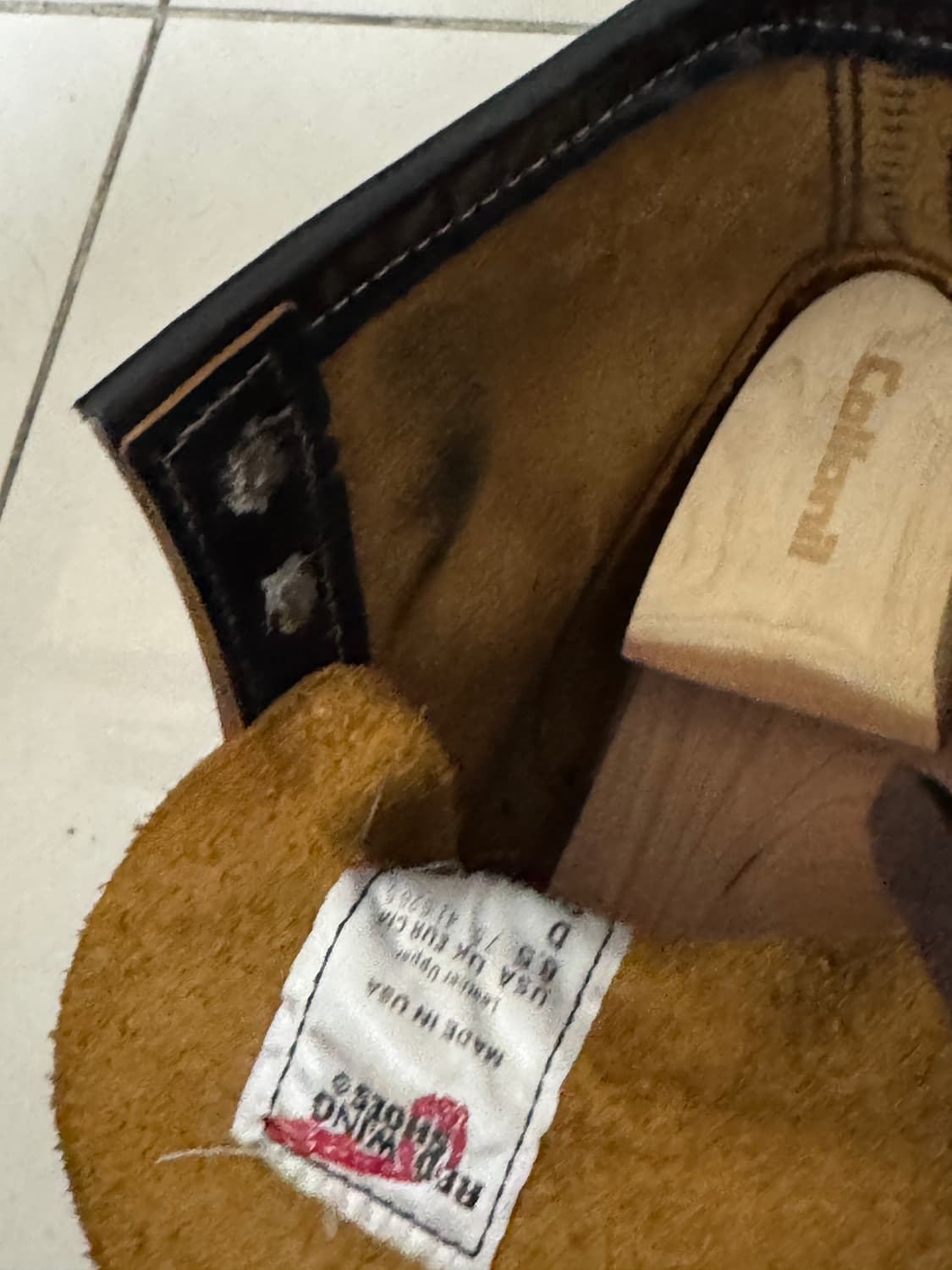 레드윙 9060 블랙 워커 부츠 265  상품이미지3