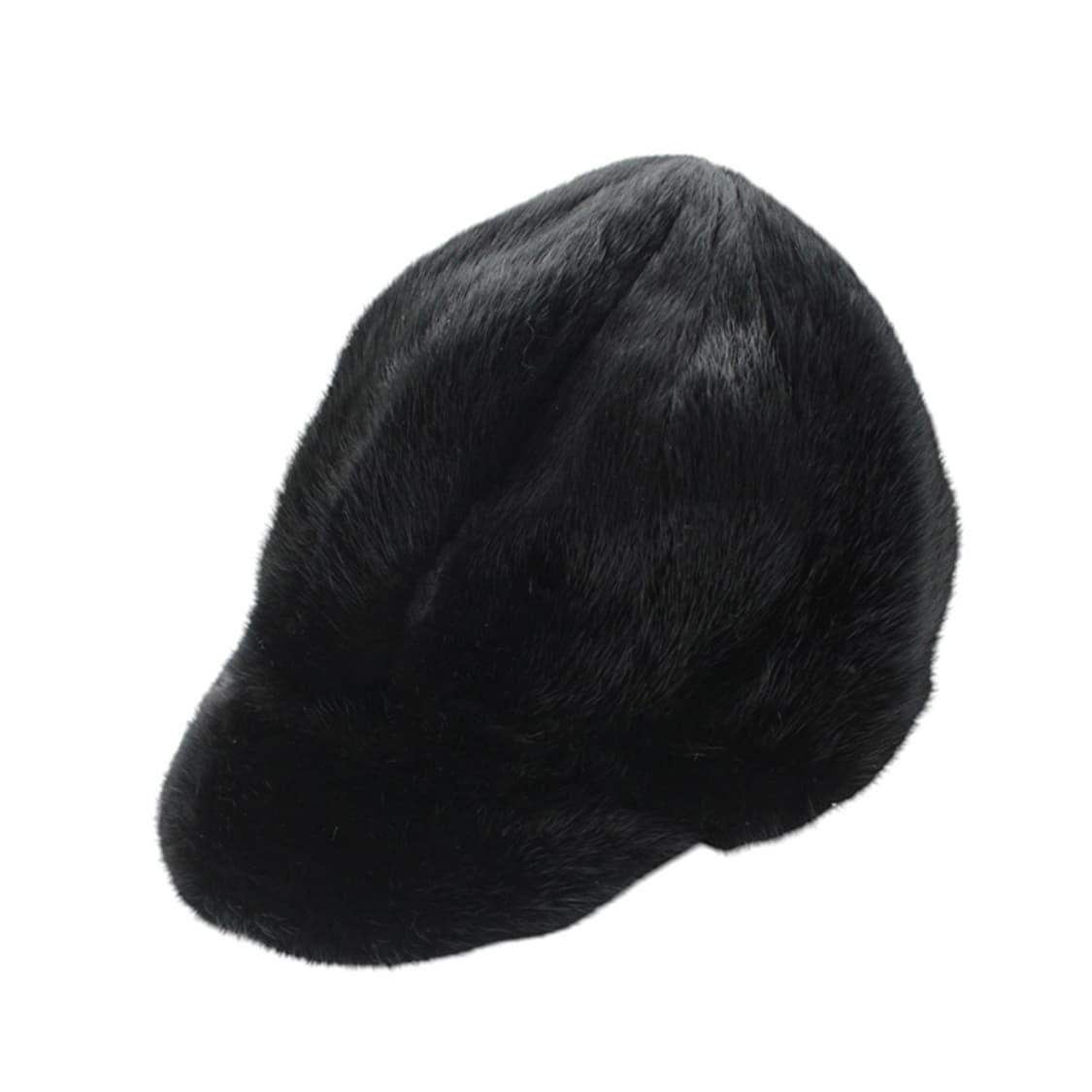 frr 블랙 밍크 퍼 캡 모자 상품이미지1