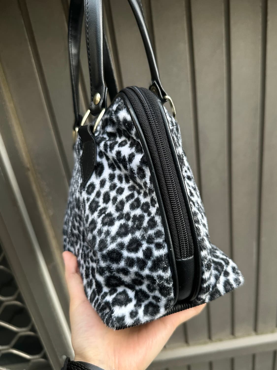 Vintage leopard fur bag 상품이미지4