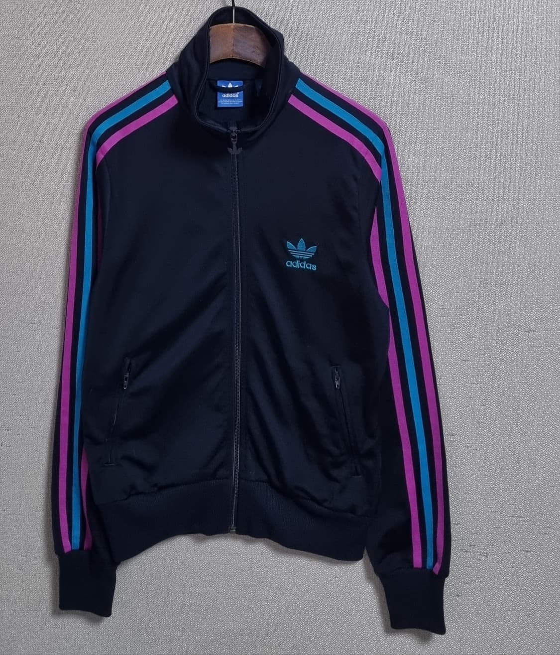 95) 아디다스 파이어버드 네이비 트레이닝 져지 트랙탑 여성 상품이미지1