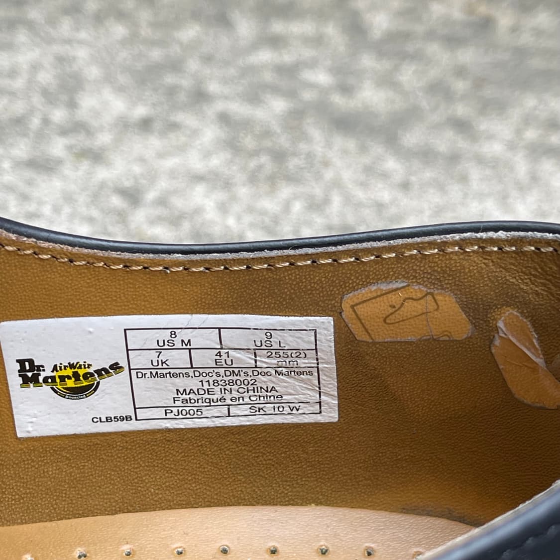 [7UK] 닥터마틴 1461 스무스 3홀 (255~260) 상품이미지7