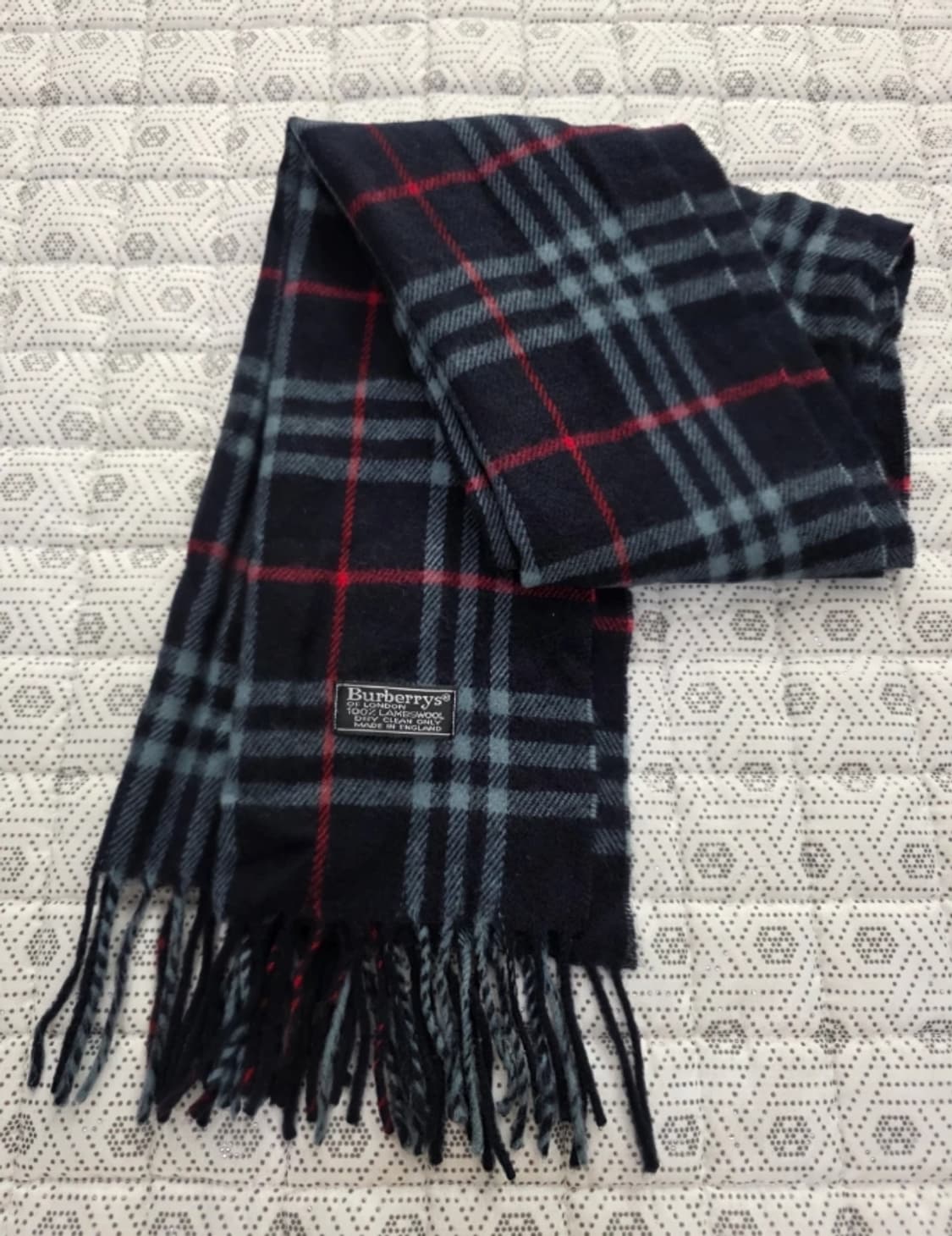 버버리 램스울 체크 머플러 상품이미지2