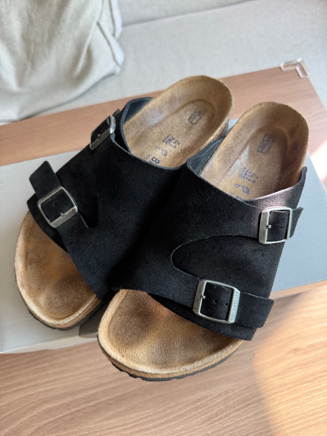 [BIRKENSTOCK]버켄스탁 취리히_블랙 (265) 상품이미지1
