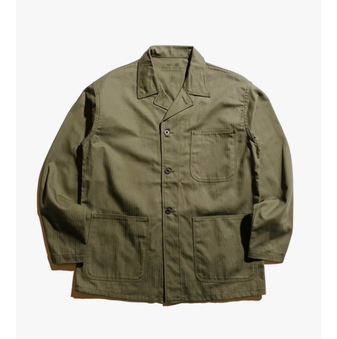 리얼맥코이 Real McCoy's 유틸리티 N-3 재킷 헤링본 워크자켓 상품이미지7