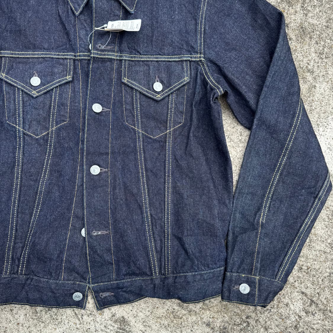 [L] Denime 드님 3세대 셀비지 데님 자켓 상품이미지4