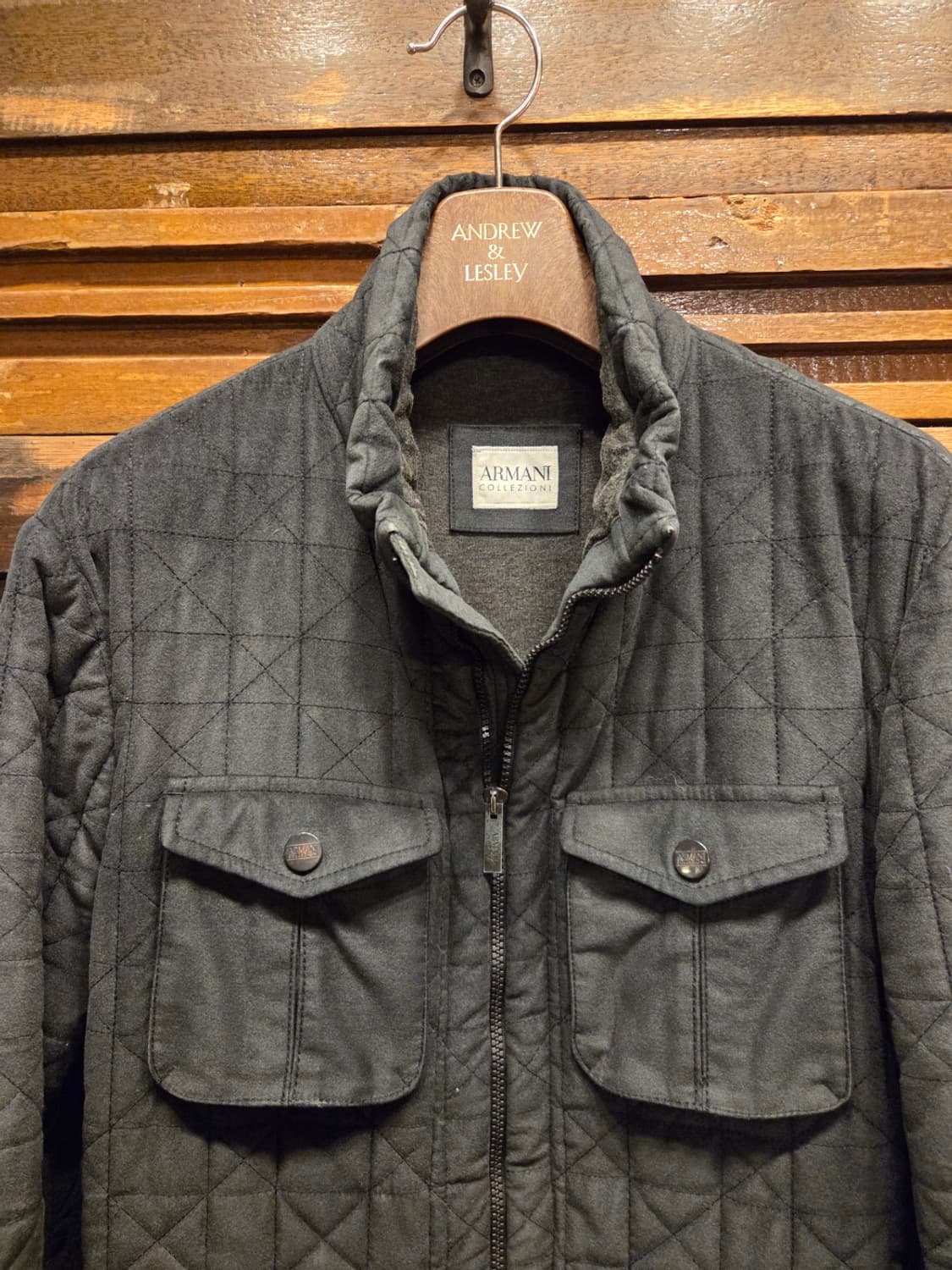 아르마니 꼴레지오니 퀼팅자켓 상품이미지7