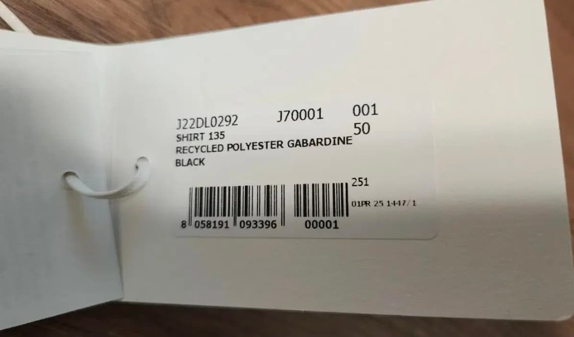 질샌더 Jil Sander 스티치 셔츠 Black 상품이미지8