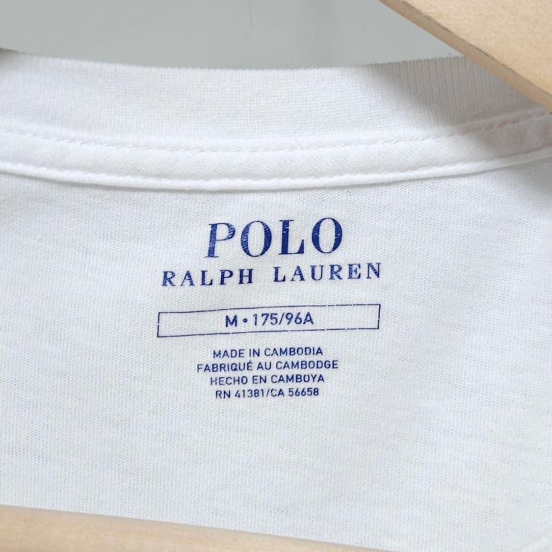 95 POLO 폴로 랄프로렌 반팔 티셔츠 화이트 기본 여름 상품이미지4