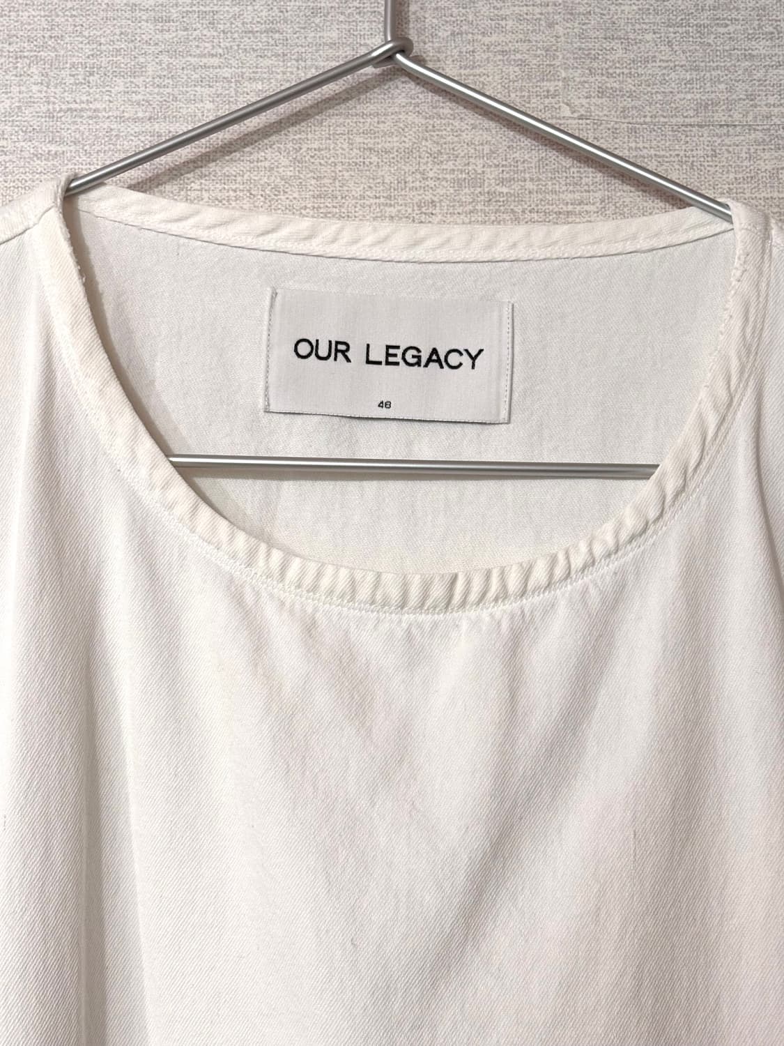 Oversized Cotton Top (Off-white) 상품이미지2