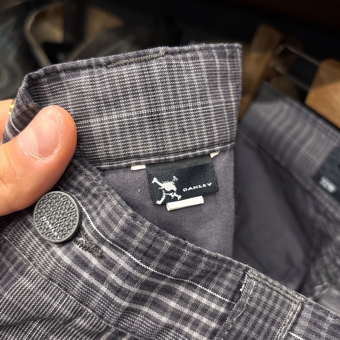 오클리 어반리뉴얼 플래드타탄 체크패턴 하프팬츠 N1258 상품이미지10