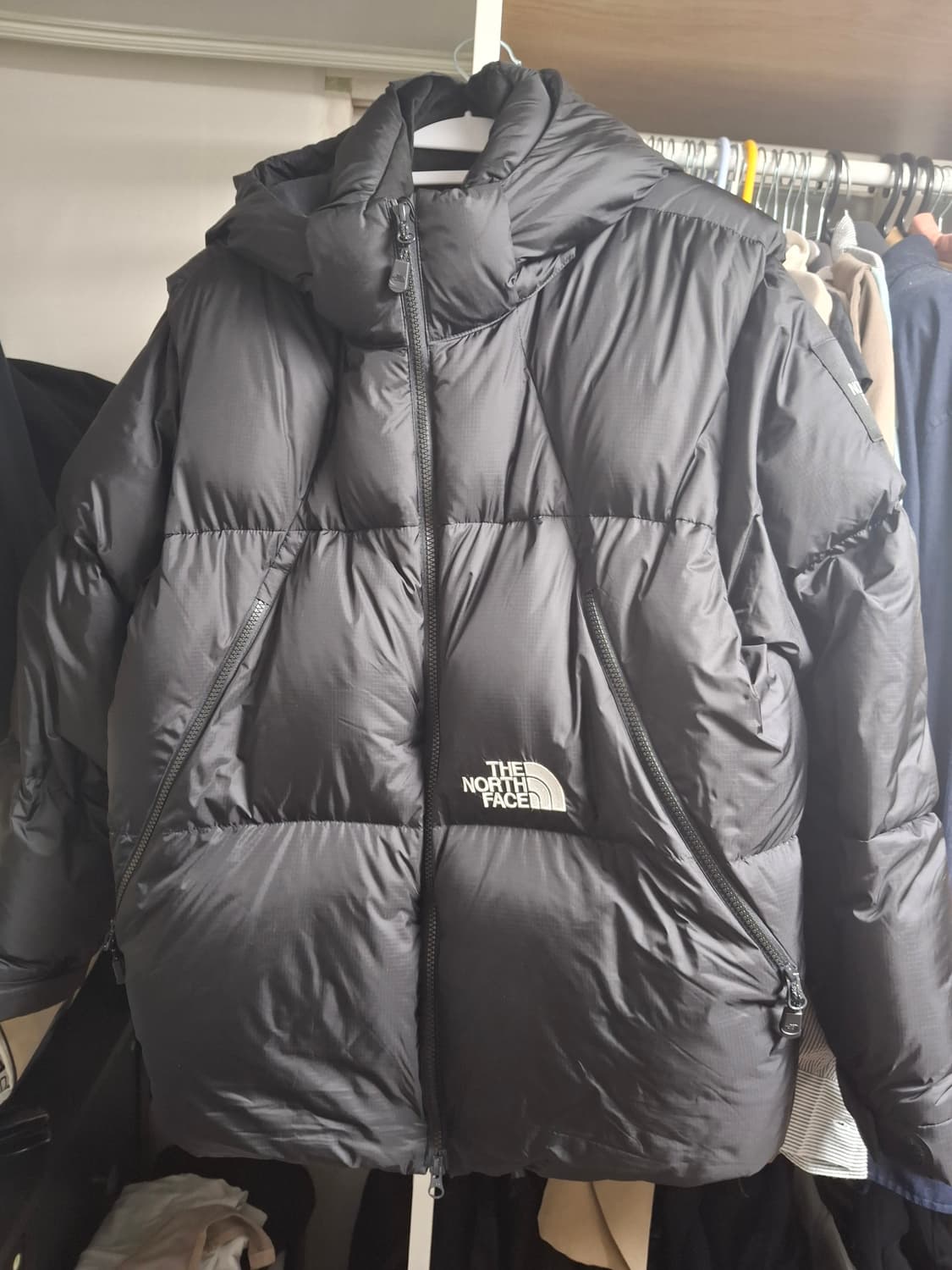 노스페이스 프로젝트 다운 패딩 블랙 XL 105  상품이미지1