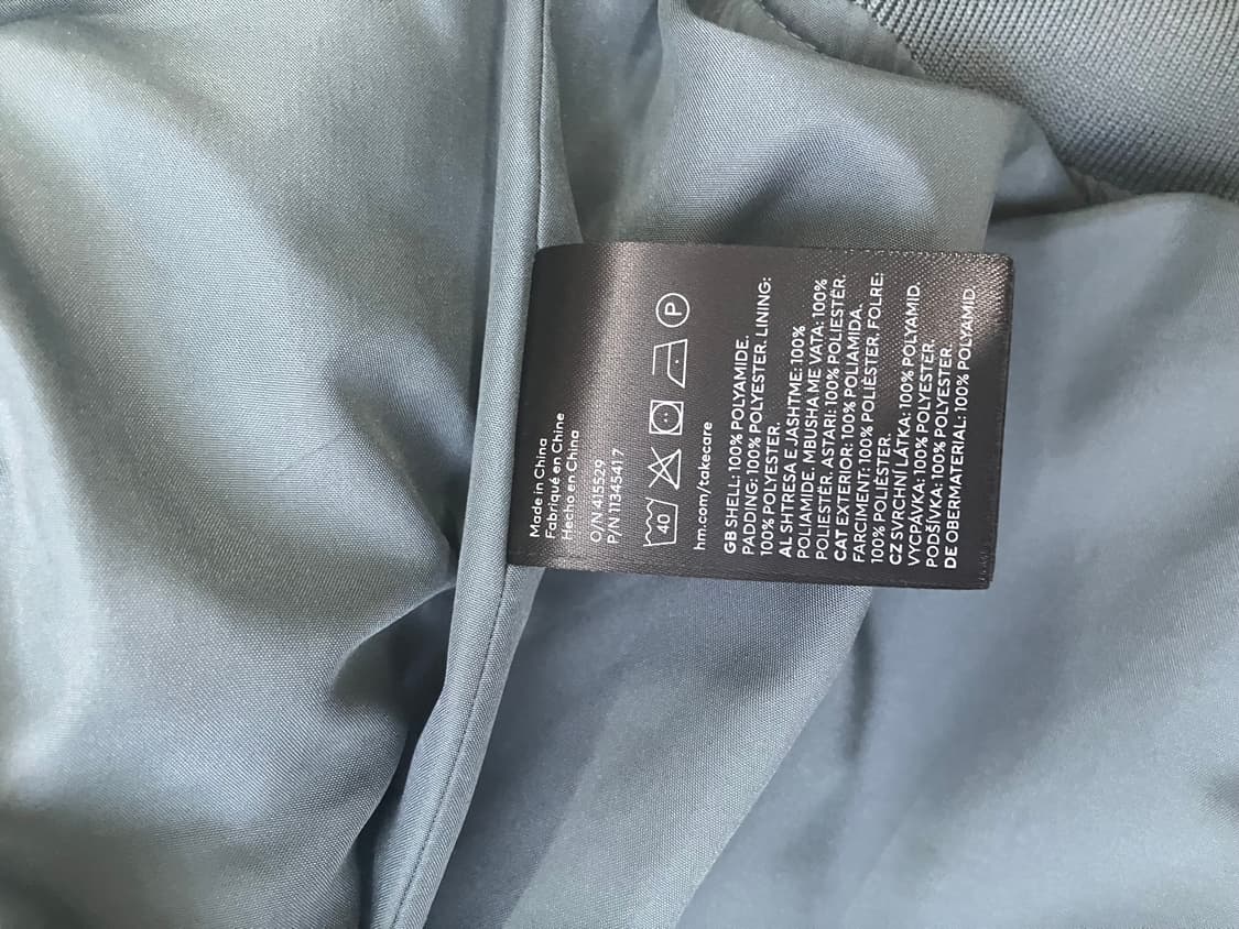 H&M 퀄팅 경량패딩 상품이미지5