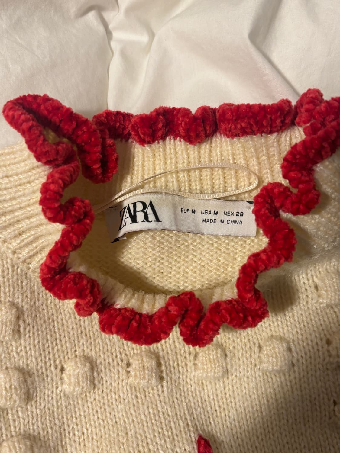 자라 7부 니트 상품이미지2