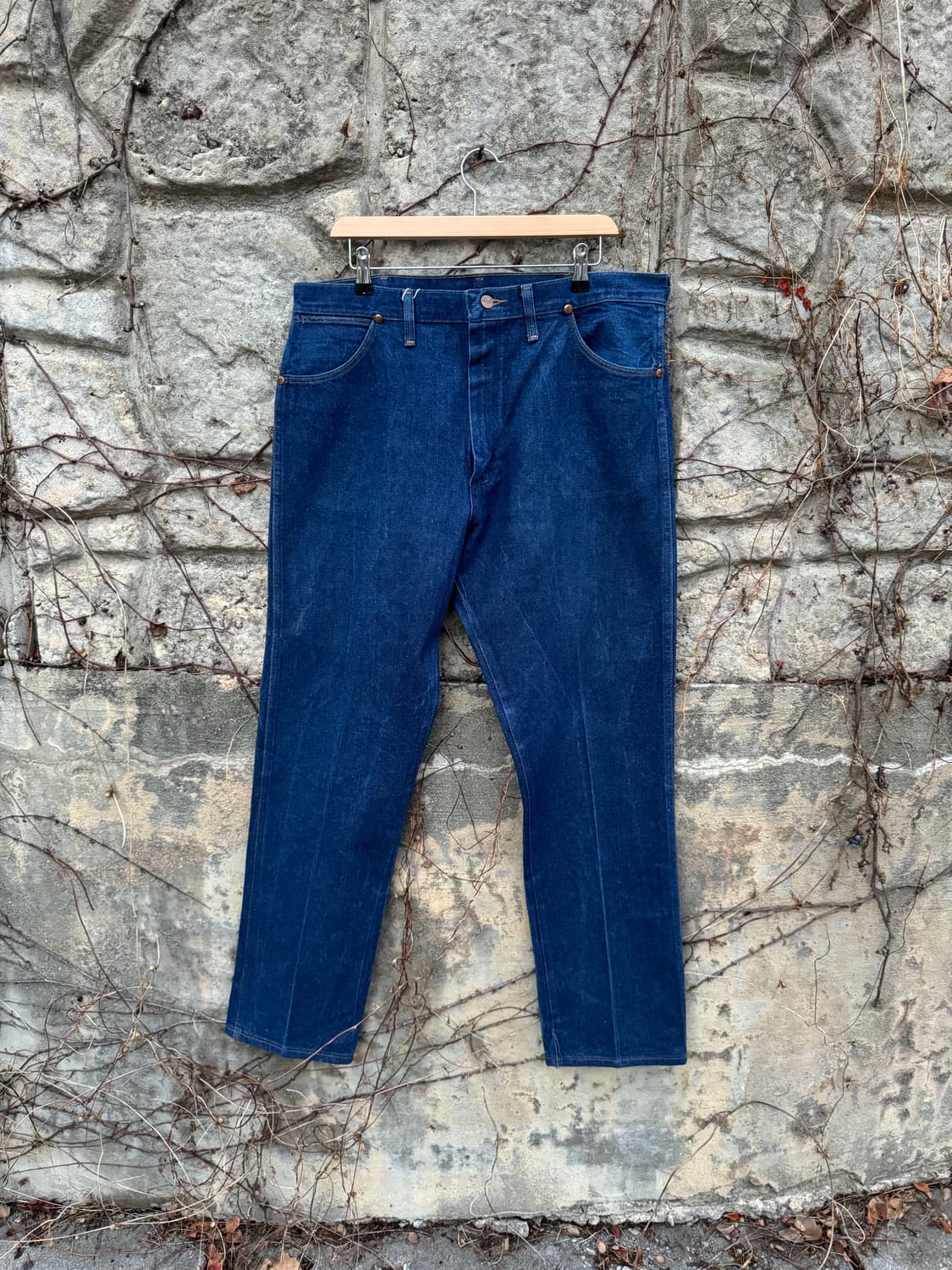 90s 랭글러 usa 빈티지 13mwz 카우보이컷 웨스턴 데님 팬츠 상품이미지1