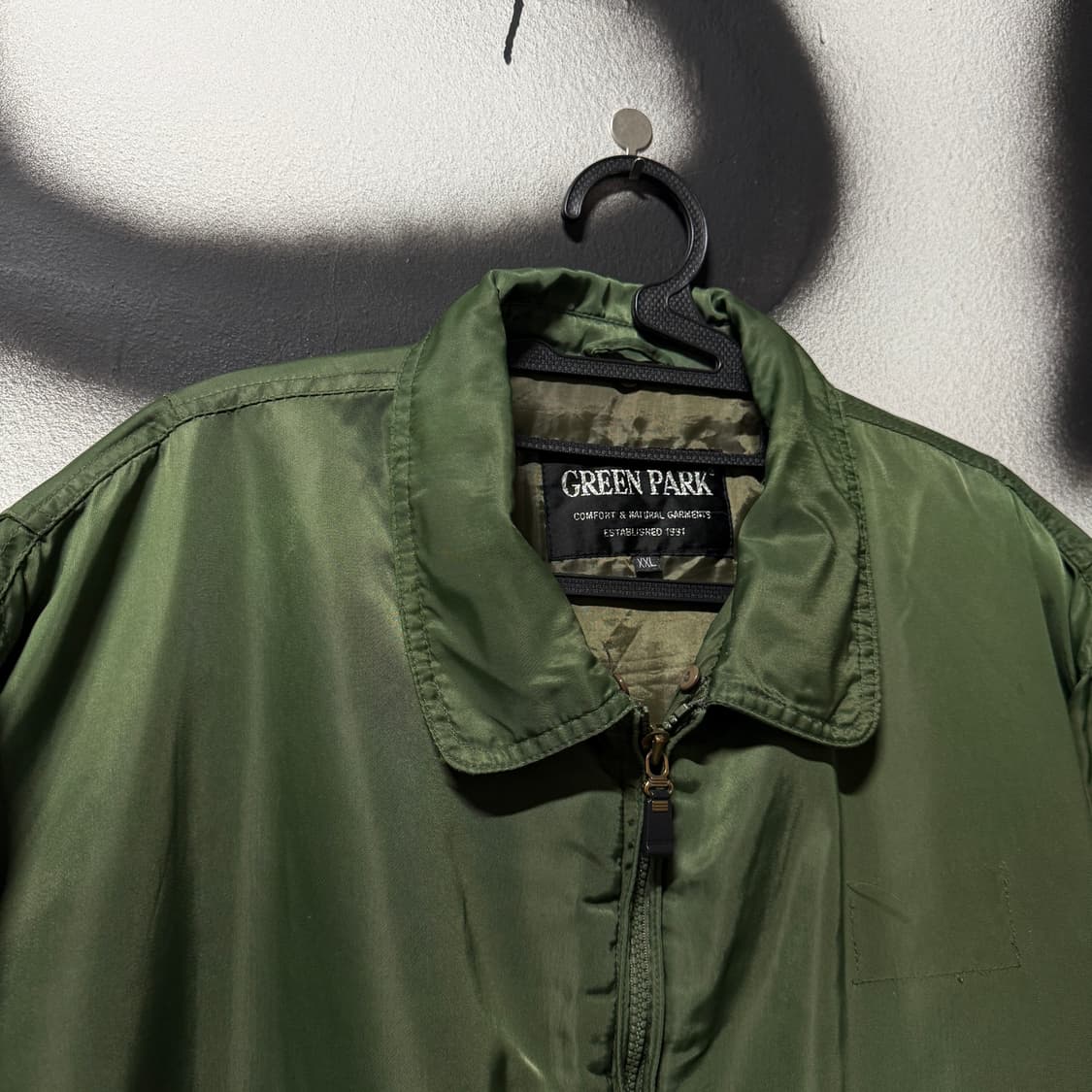 Green Park 빅사이즈 패치 디테일 Cwu 45p 플라이트 봄버자켓 상품이미지3