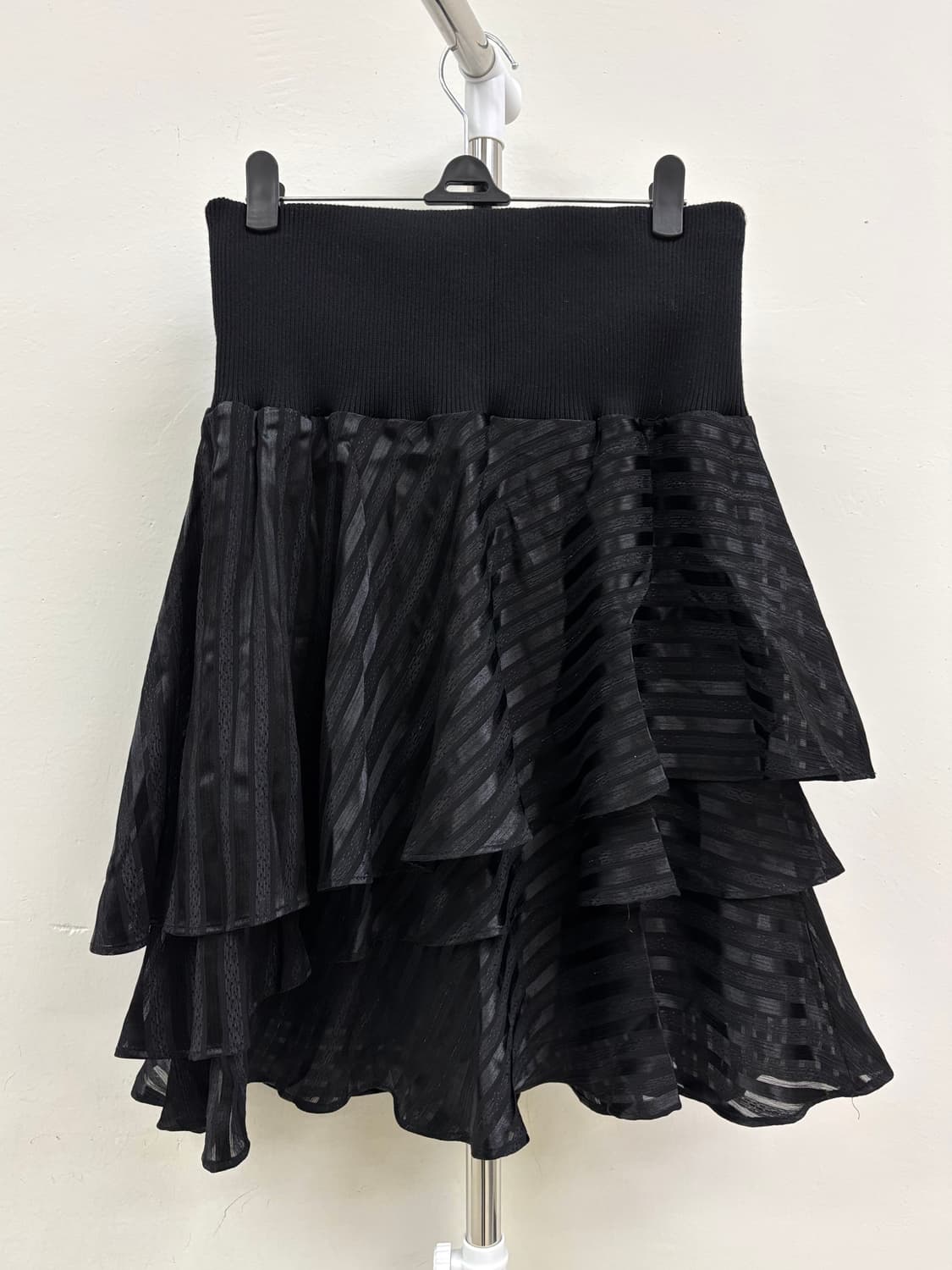 빈티지 프릴 미디 스커트 상품이미지7