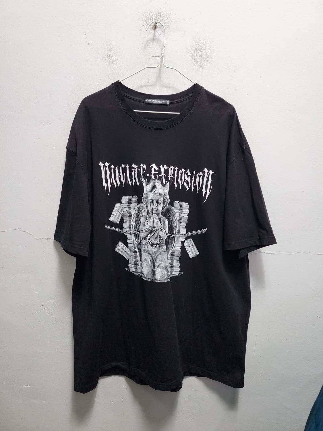 Nuclear Explosion 블랙 반팔 티셔츠 3XL 상품이미지1