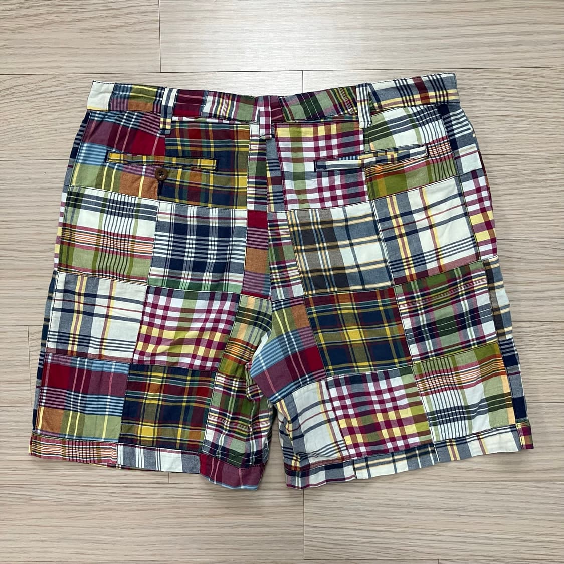[Polo] 폴로 랄프로렌 마드라스 패치 워크 쇼츠 반바지 상품이미지2