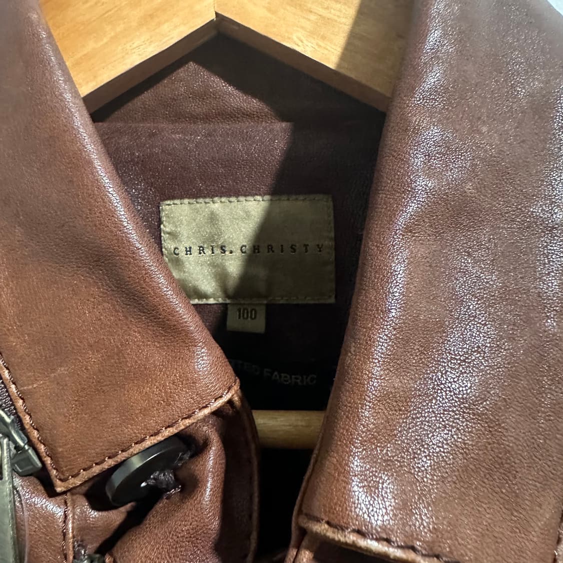 크리스 브라운 레더 자켓 상품이미지6