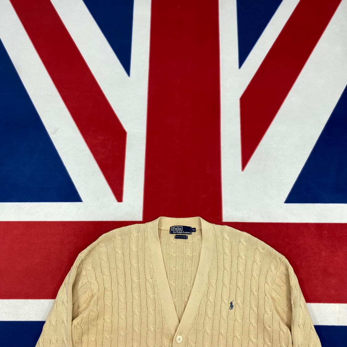 폴로 가디건 95 실측 L  상품이미지2