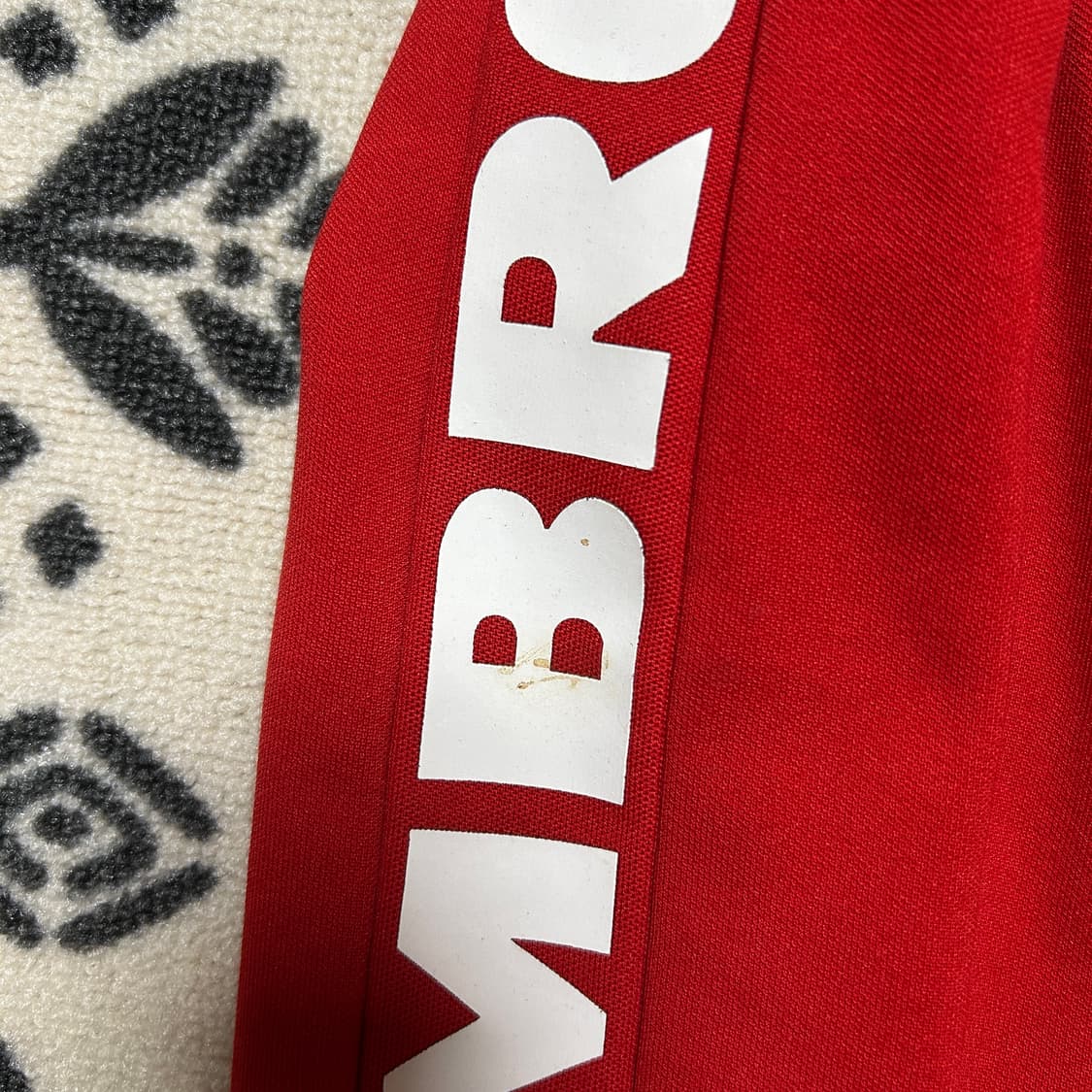 엄브로 레드 트랙탑 져지 상품이미지3