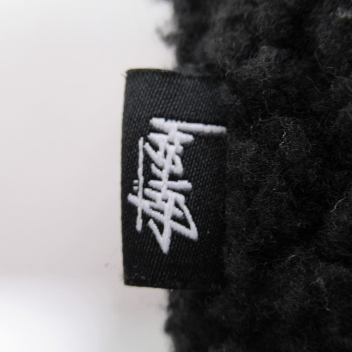 스투시 S로고 플리스 바시티 자켓 블랙 상품이미지7