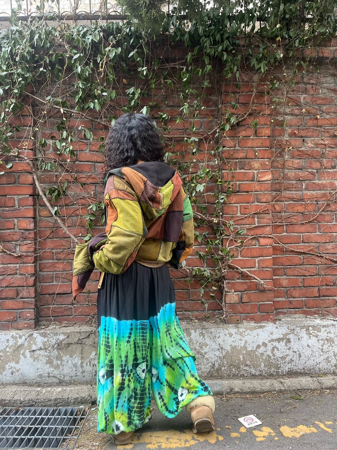 히피 타이다이 패턴 벌룬 팬츠 상품이미지7