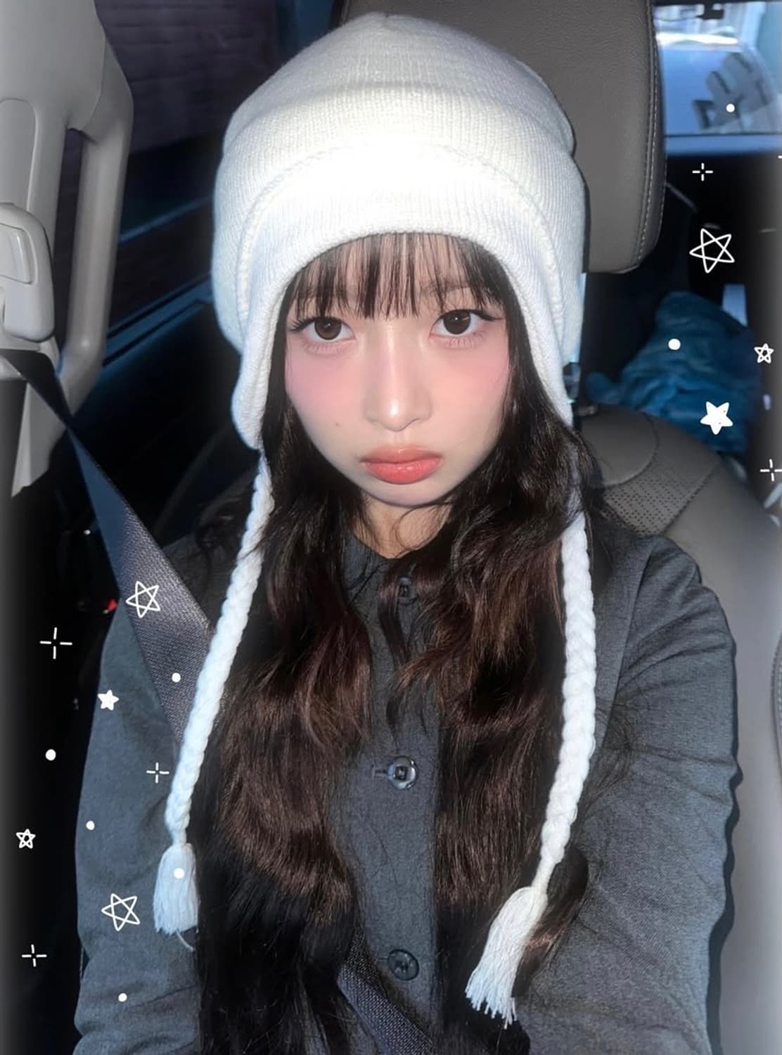 코이세이오 더블 트루퍼 비니 아이보리 상품이미지1