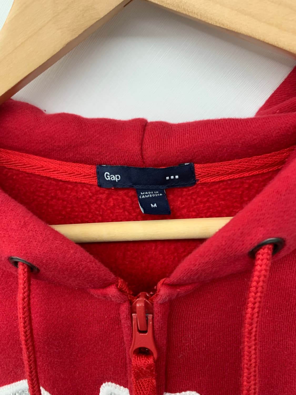 Gap 땡땡이 로고 후드집업 상품이미지7