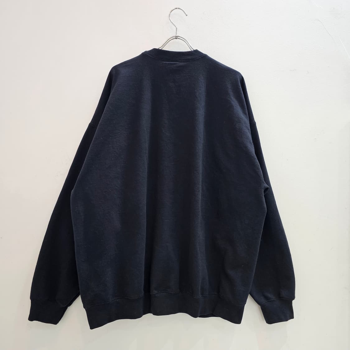 길단 블랙 맨투맨 기모 스웻셔츠  상품이미지7