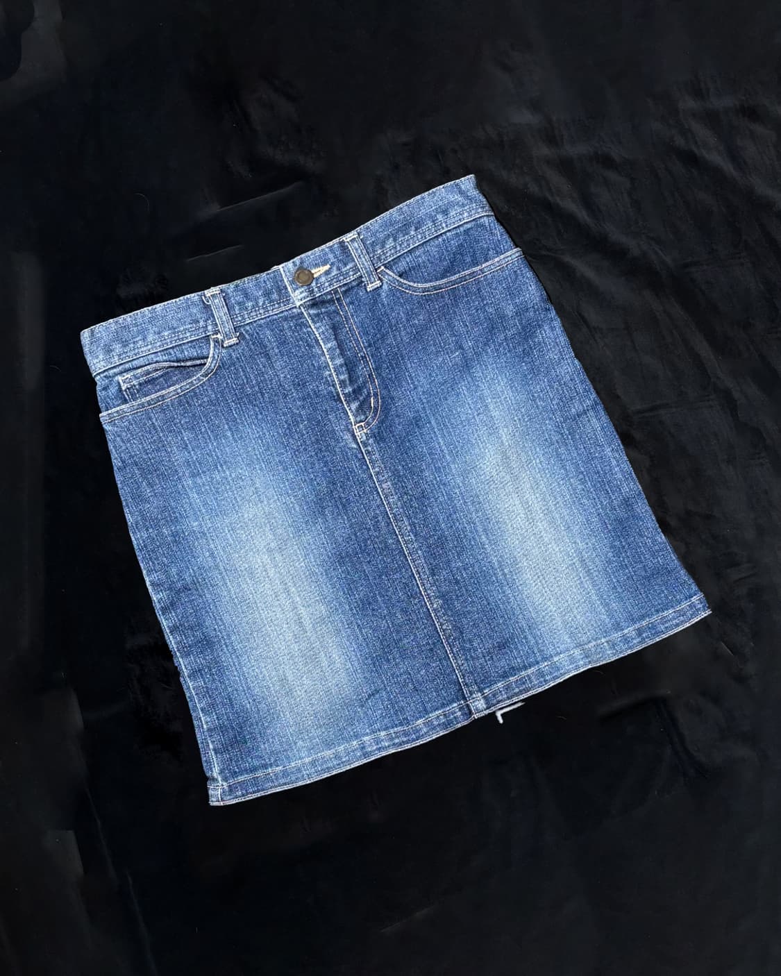 일본빈티지 OZOC 데님 스커트 상품이미지1