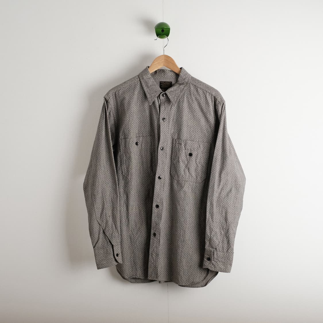 블랙사인 코튼 워크 셔츠 42사이즈 상품이미지2