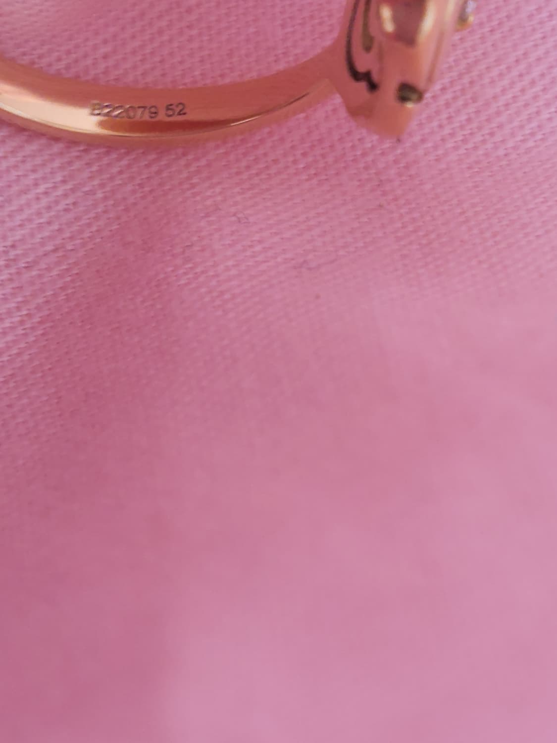 정품)급처상태좋음!샤넬 18K골드, 다이아 엑스트레 드 까멜리아 링 반지 상품이미지5