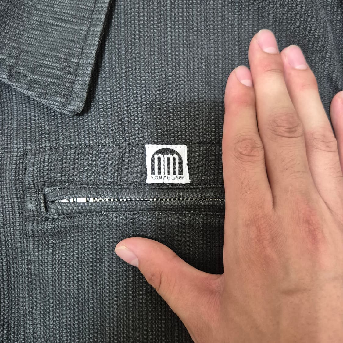 노메뉴얼 코튼 라이더 워크자켓 상품이미지4