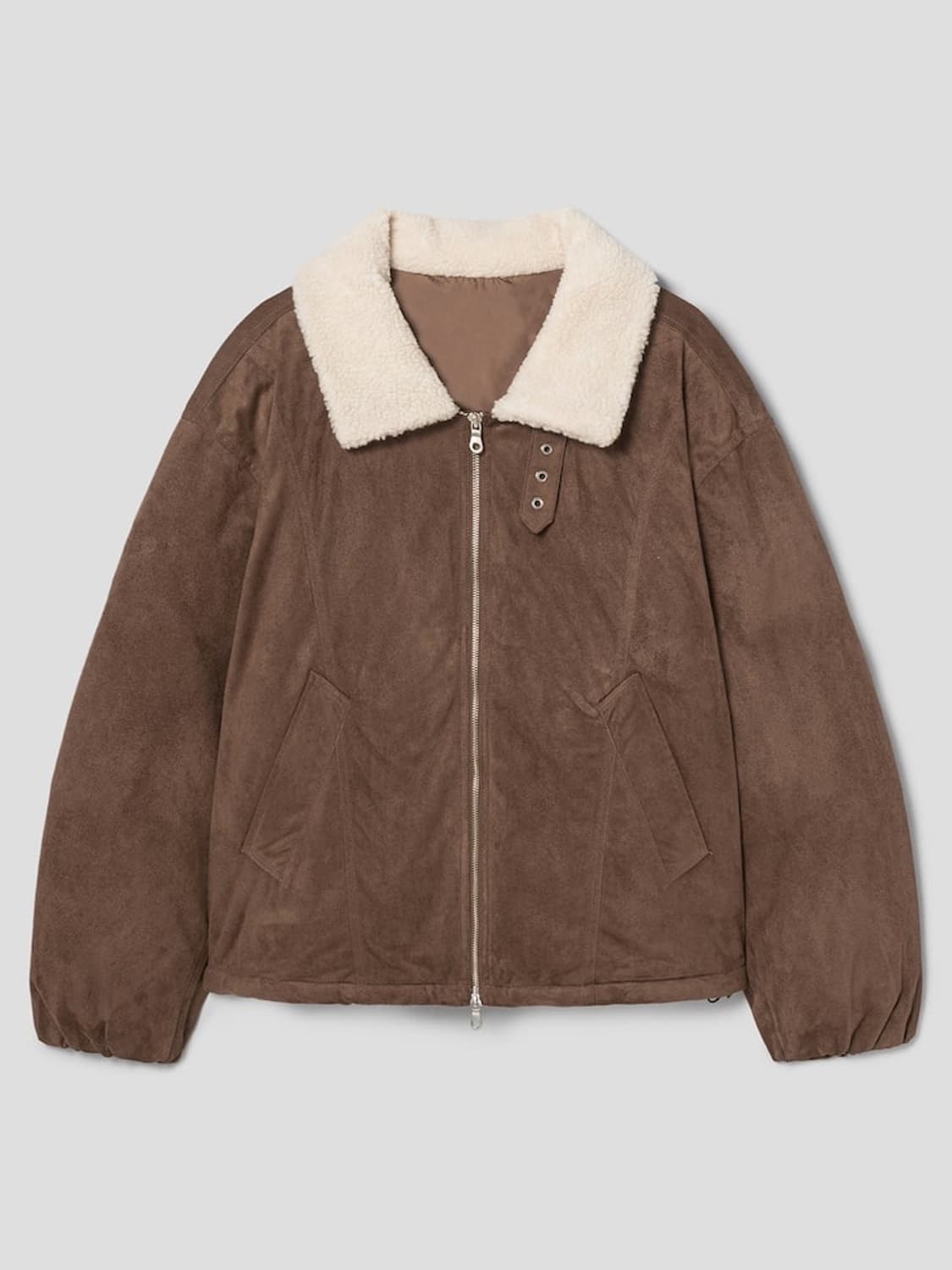 에잇세컨즈 스웨이드패딩 상품이미지4