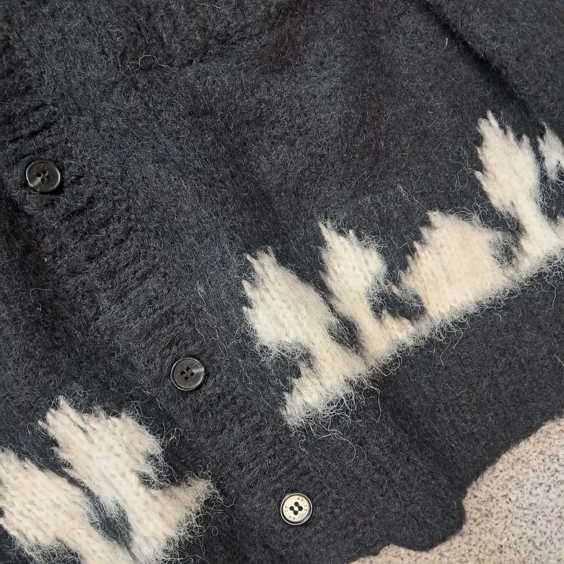 MISU A BARBE x BRICK  ALPACA CARDIGAN 상품이미지3